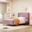 Lit plateforme tapissier, velours-1624694498-1624694497