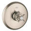 Montreaux Thermostatic Faucet Trim with Cross Handle-9945257