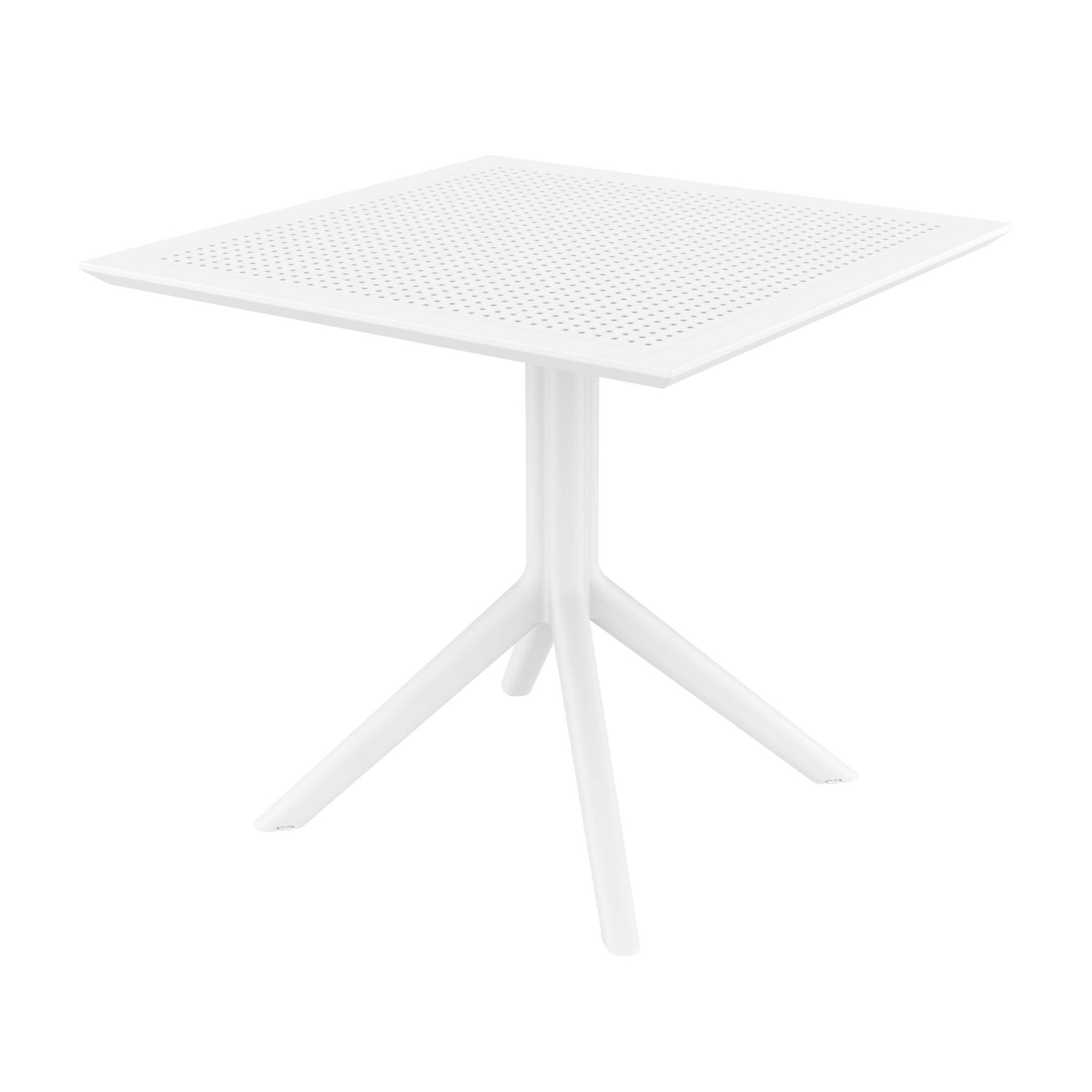 Farrah Square 2 - Person Bistro Set, White