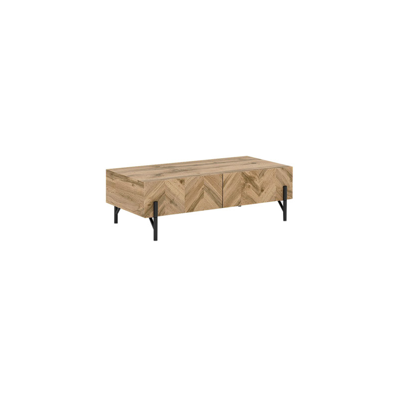 Karlskrona Four Leg Coffee Table with Storage