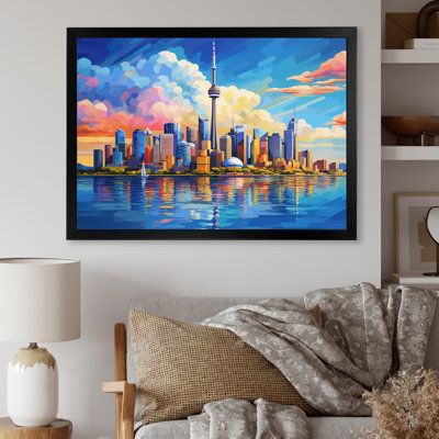 Popart Australian City - Sydney Canvas Prints