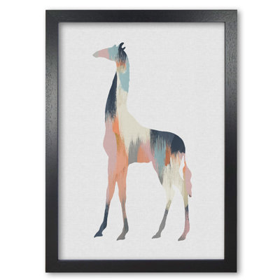 Pastel Giraffe - Print