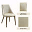 Chaise d'appoint en microfibre polie