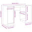 Desk 120X42x76 Cm Engineered Wood-1188274966