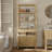 Farmhouse Tilt-Out Laundry Basket Cabinet With 2 Laundry Basket