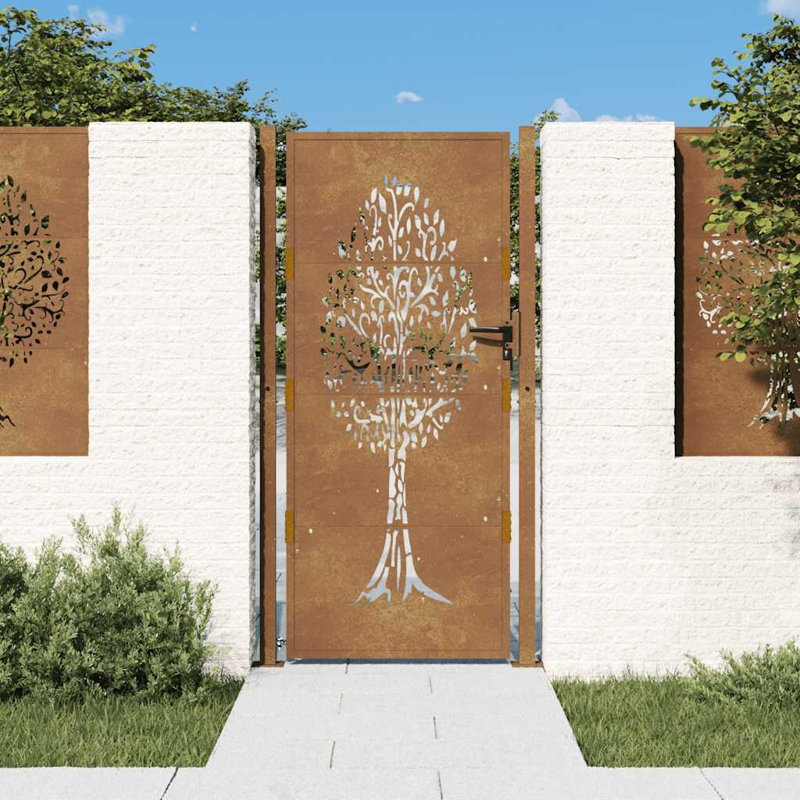 Arbre de jardin vidaXL 105x205 cm Corten