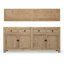 Buffet de 78,5 po de large Capri