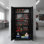 Classeur moderne Cordova de 71 po avec portes verrouillables et 4 tablettes réglables