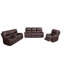 Canapé inclinable moderne en similicuir pour salon