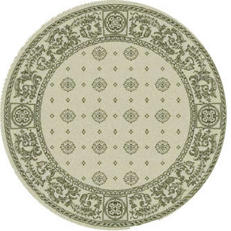 Herefordshire Performance Oriental Rug, Round 6'7"