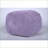 Square Pouf, Modern Extra Plush Microfiber Chenille Seating | Lavender | Microfiber-51013879