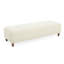 Comfortable Ottoman, White