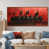 Brown Floater Framed Canvas