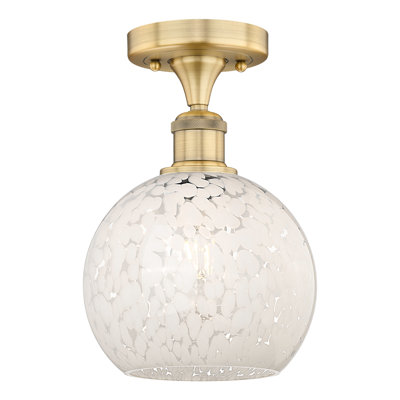 Edison - Adreann - 1 Light Semi-Flush Mount