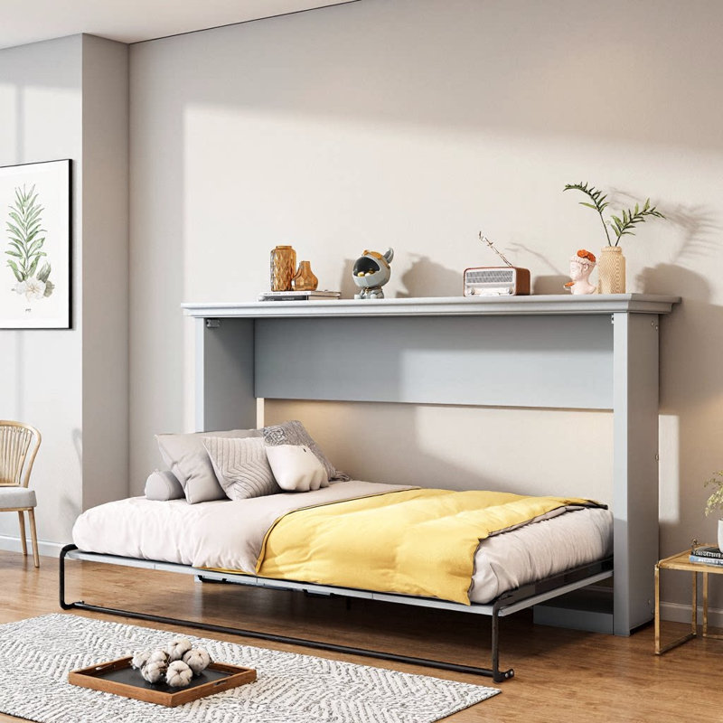 Lit escamotable simple, peut être plié dans une armoire
