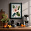 Striped Bloom Botanical - Framed Print-1555279009-1555279011