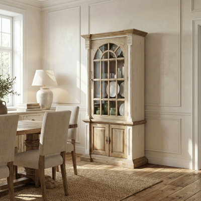 Hajo Farmhouse Tall China Cabinet