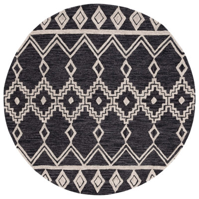 Abbegail Hand Tufted Wool Southwestern Rug