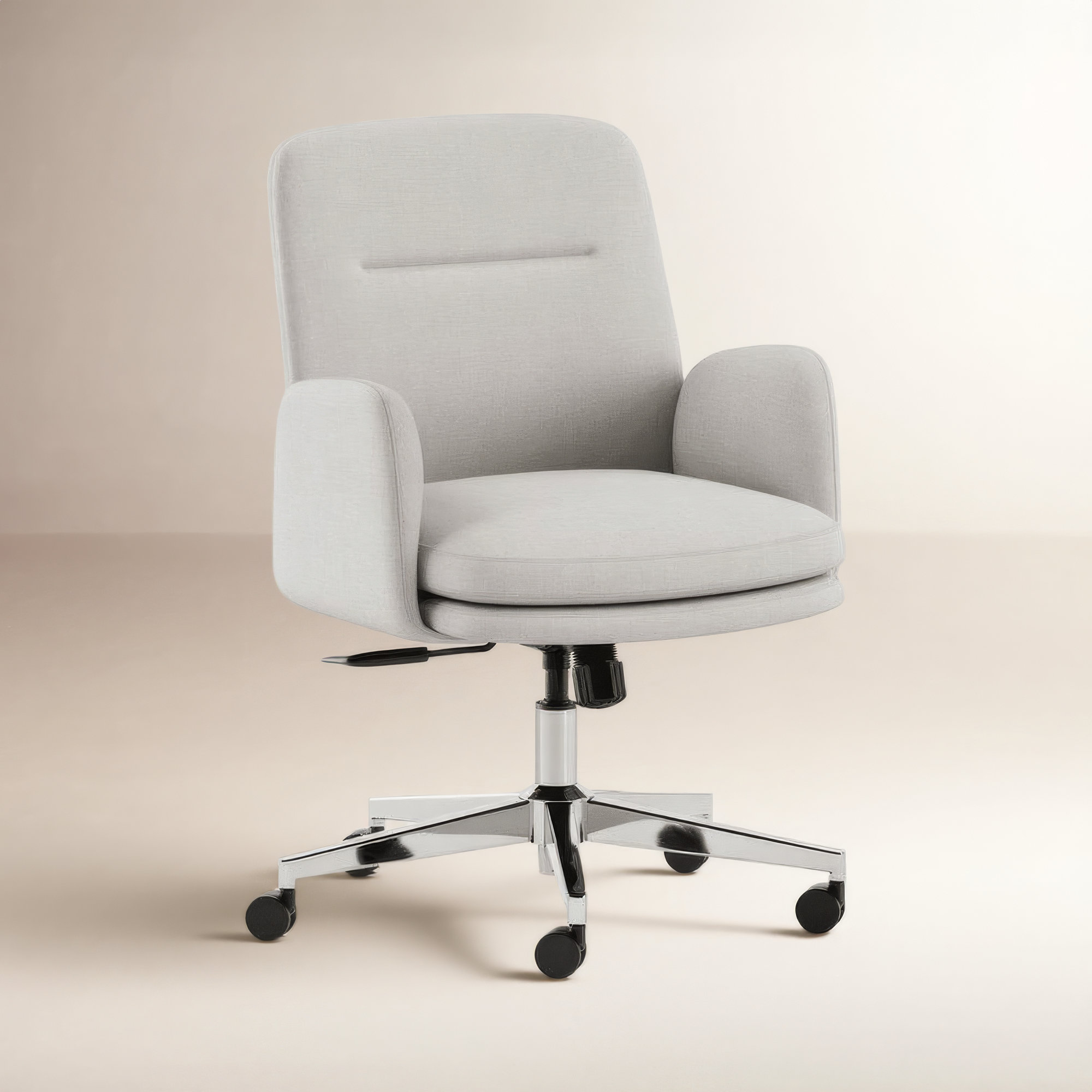 Softside Chair - Midback - Fabric, 36", Bone