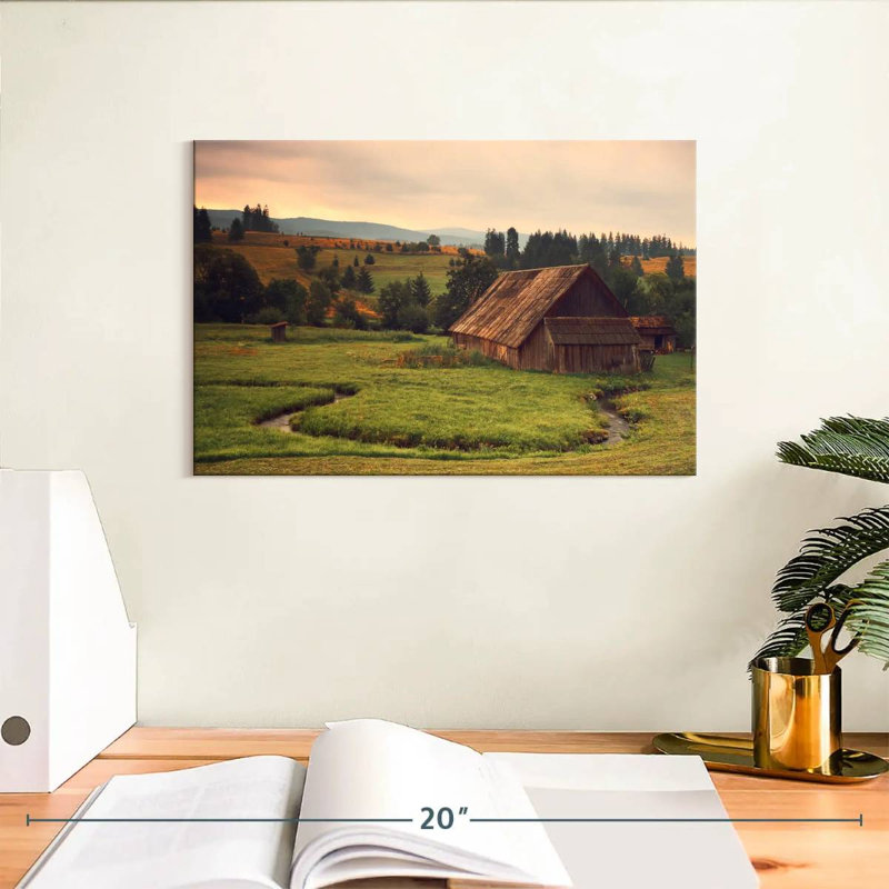 Ferme de campagne finlandaise Lilie, H 8 po x l 12 po