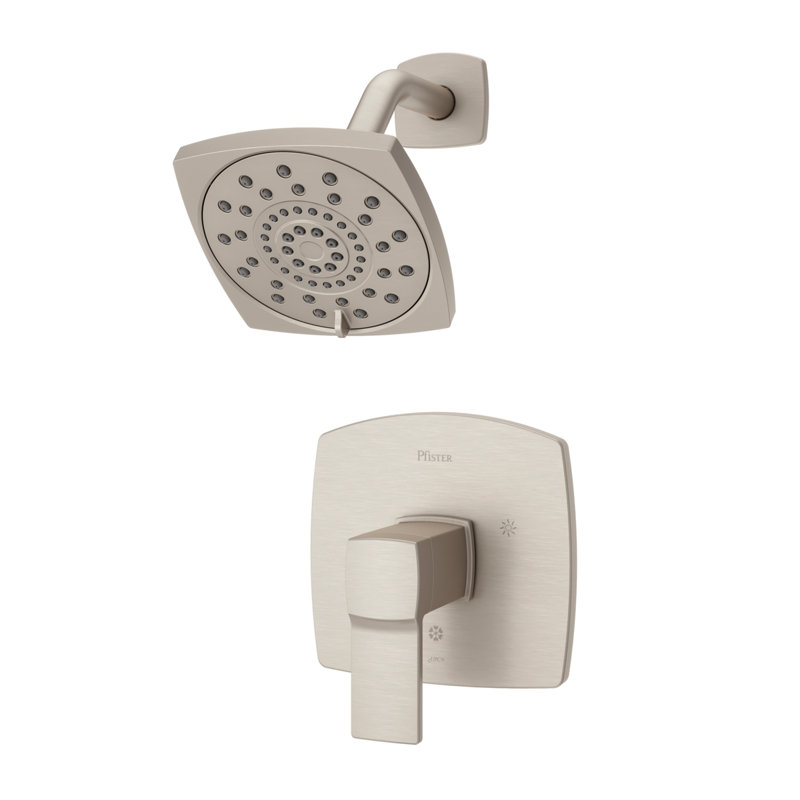 Deckard Dual Function Shower Faucet with Trim, Brushed Nickel