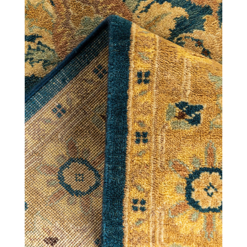 Ottoman One-of-a-Kind 2'7" X 10'4" Hand Knotted Area Rug