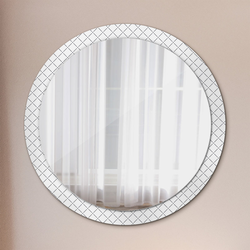 Huldar Glass Flat Wall Mirror