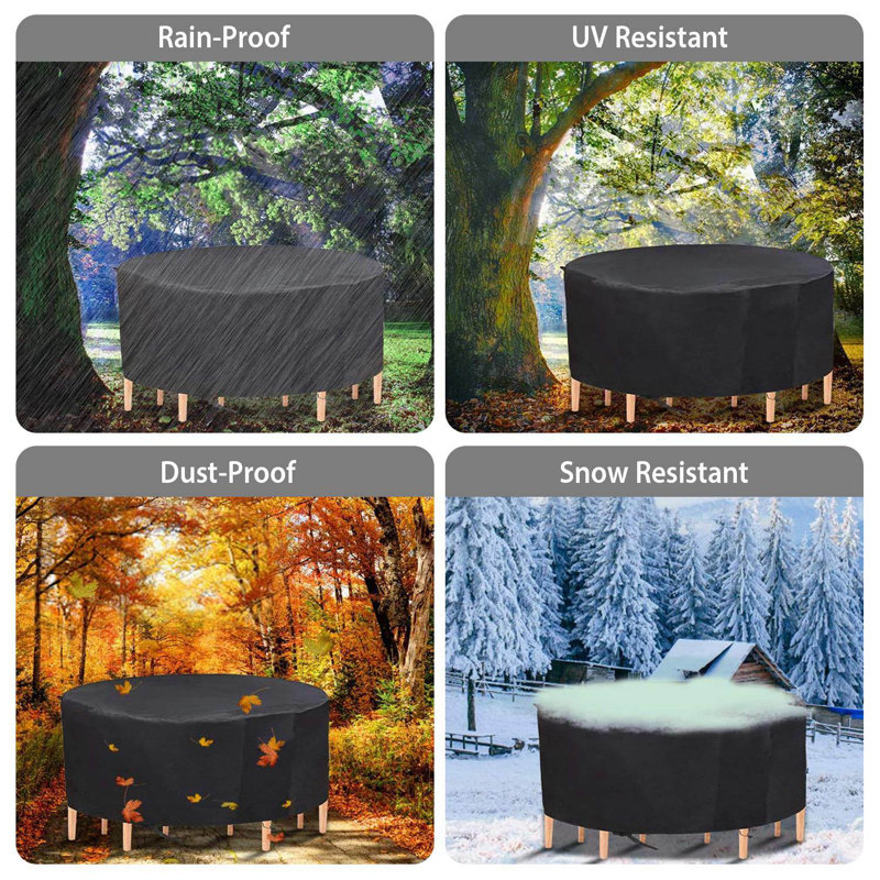 Housse pour table d'extérieur