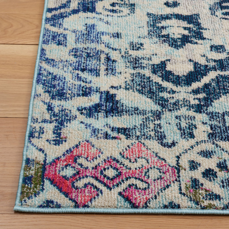 Dylanthomas Performance Oriental Rug, Square 6'7"