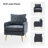 Werner Upholstered Armchair-308396391