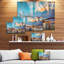 « sky sky over manhattan city cityscape », reproduction de photo sur toile tendue-26194219
