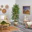 75'' Faux Bamboo Tree in Bamboo Planter