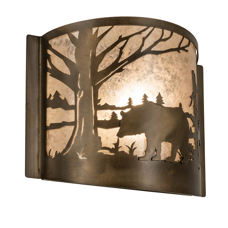 Hewlett 1 - Light Flush Mounted Sconce
