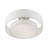 Areial 2-Light 15" Semi Flush Mount