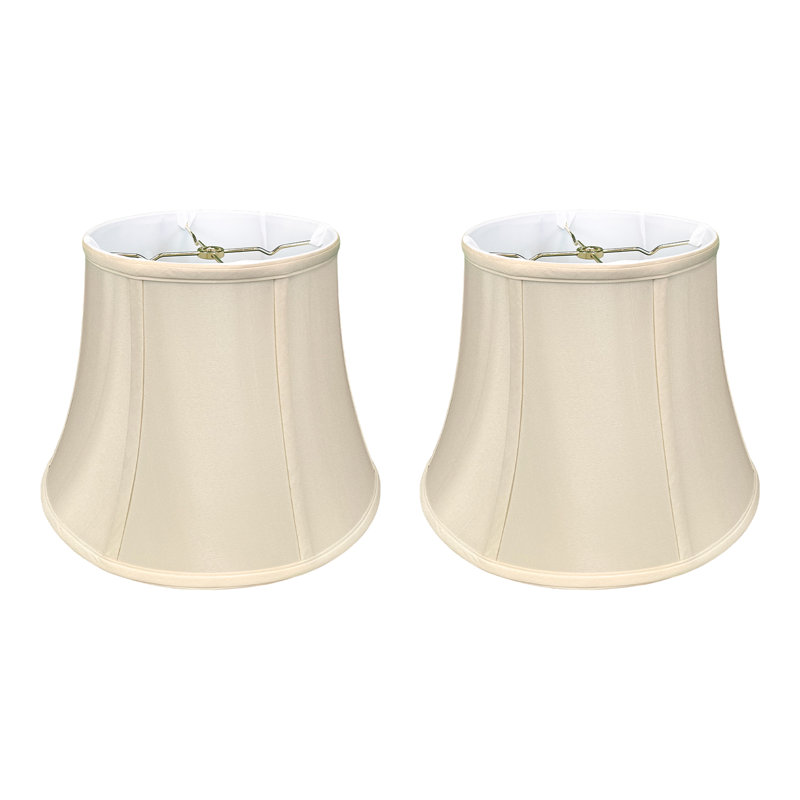 Royal Designs, Inc. BSO-708-14BG-2, abat-jour base Bell, 9 x 14 x 10,5, beige, paquet de 2, H 10,5 po x l 14 po x P 14 po