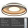 Florence Modern Led Flush Mount Ceiling Light With Remote Control