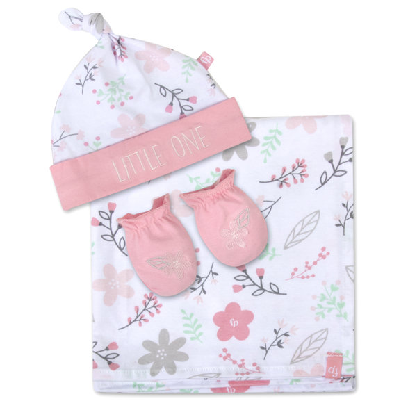 Cartoon Floral Design Baby Nest Bed 100% Cotton Adjustable Newborn