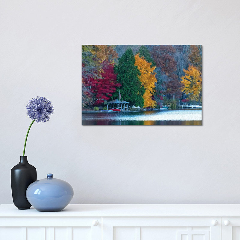 At Lunch by David Gardiner - Wrapped Canvas Gallery-Wrapped Canvas Giclée, 12"H x 18"W