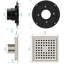Drain de plancher de douche carré classique 6 po-65247900