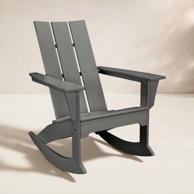 POLYWOOD® Modern Rocking Adirondack Chair