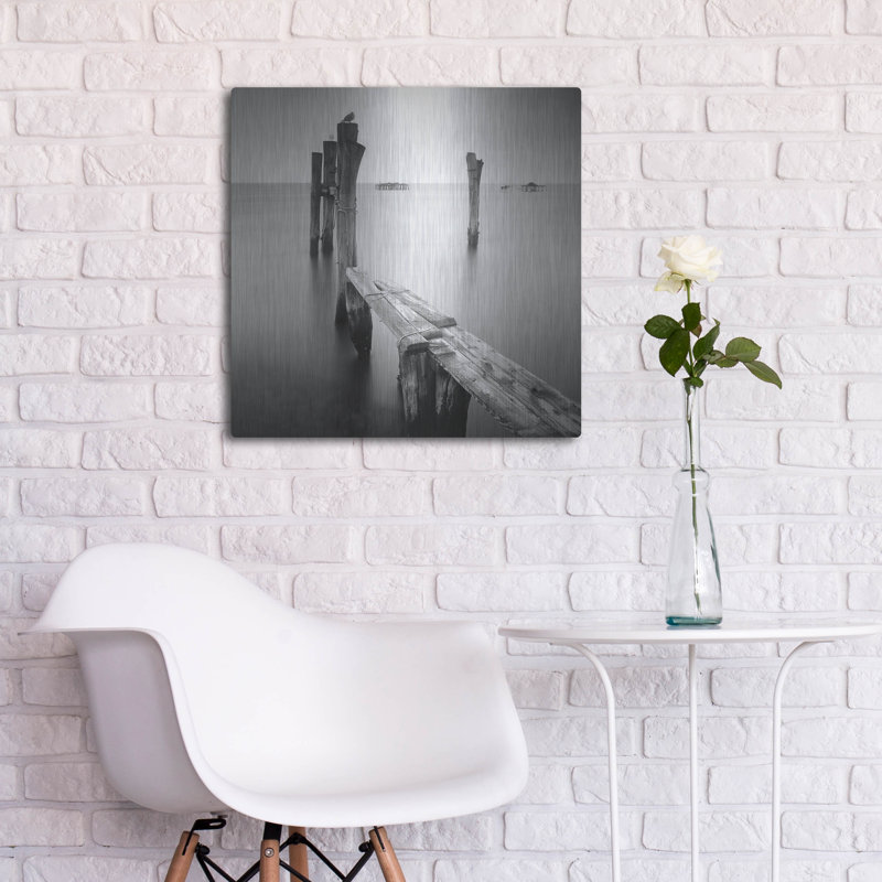 "Chemin de Venise" par Nina Paponcek, H 24 po x l 24 po
