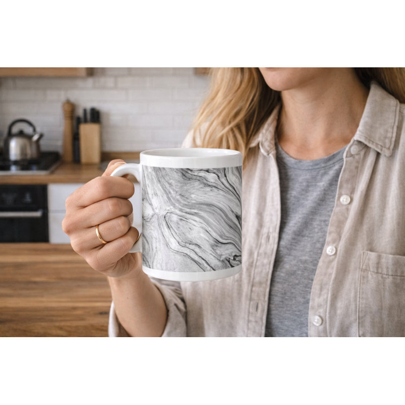 Mugs-set Of 6-white