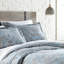 Ensemble d'édredon surdimensionné avec taies d'oreiller Southeast Fine Linens-704712489-704712485
