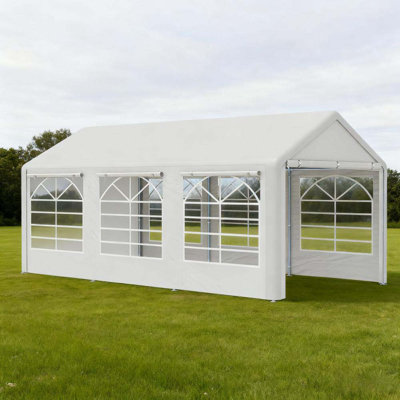 Tente de réception blanche 10 'x 20'