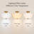 Atchison 3-Light 16” Semi Brass Flush Mount
