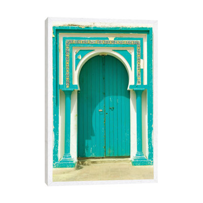 Tunisia Door 1 Piece Wall Art on Canvas