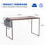 Petit bureau d'ordinateur, de style simple, pour petits espaces