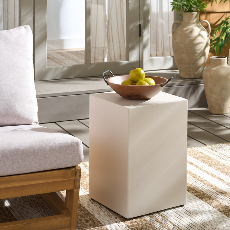 Table d'appoint Aurielle, Ivoire ivoire