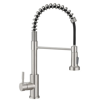 Robinet de cuisine Topcraft à poignée unique et douchette extractible