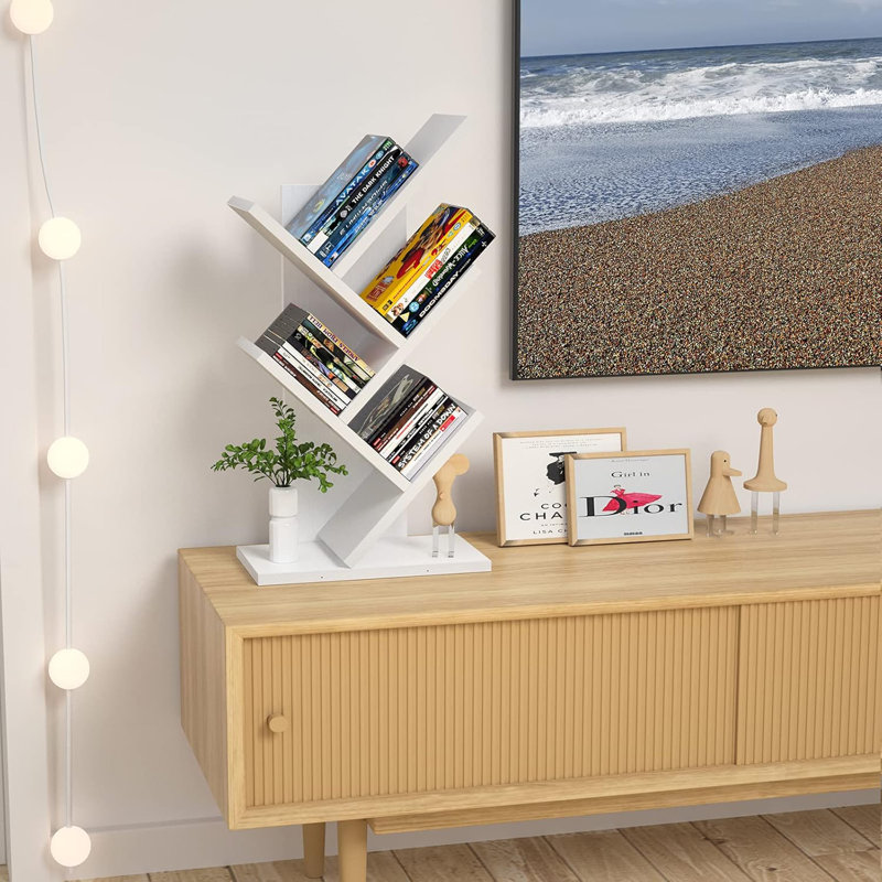 Daretta Bookcase, Cloud White